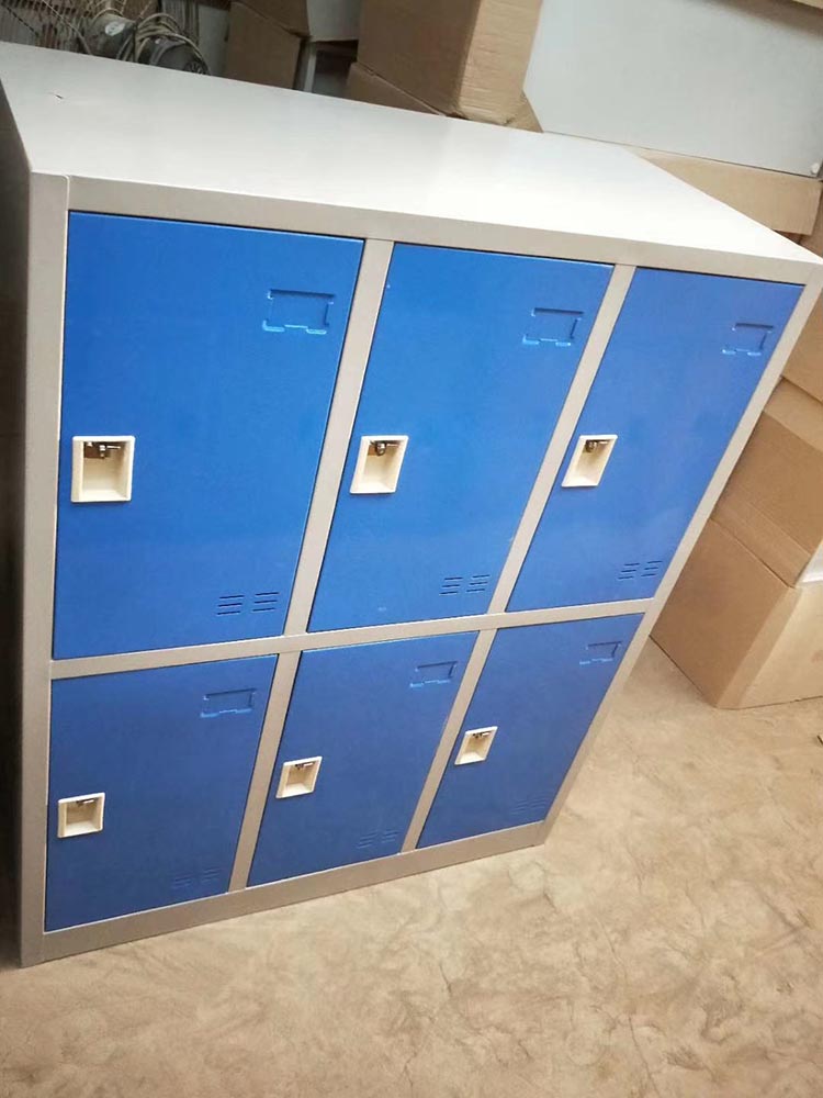 书包柜-蓝色门